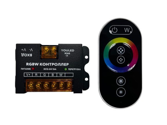 Контроллер с пультом Touch RGB+W<br>